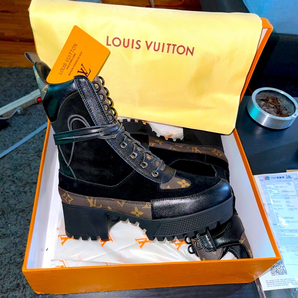 Louis Vuitton desert boots